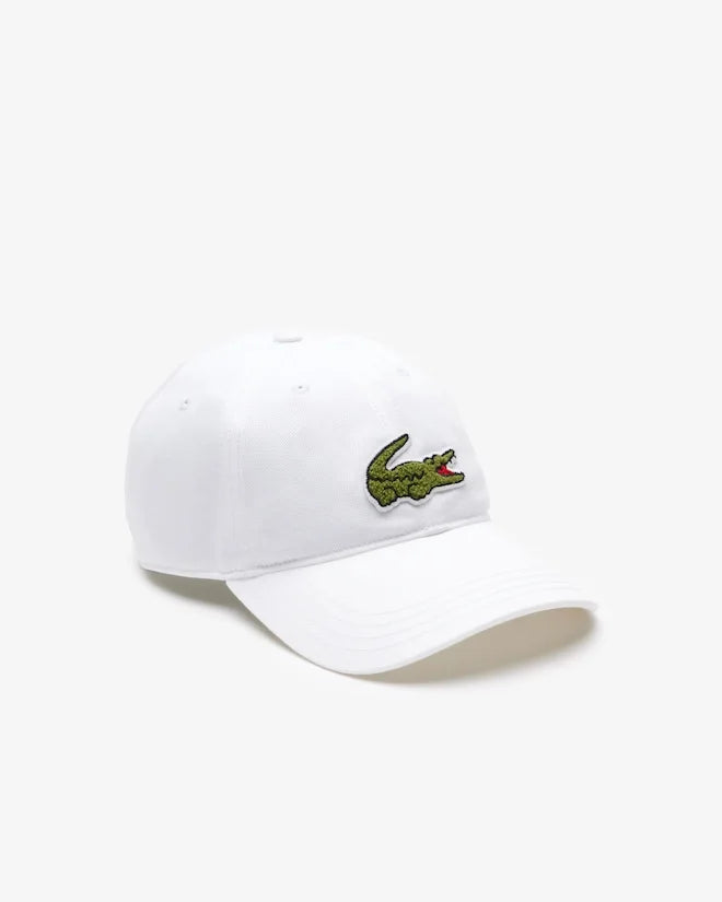 Boné Lacoste Big Croc - Branco