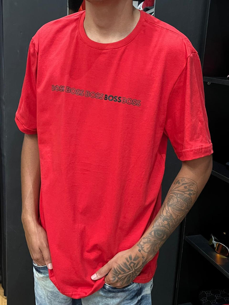 Camiseta Hugo Boss - Vermelha
