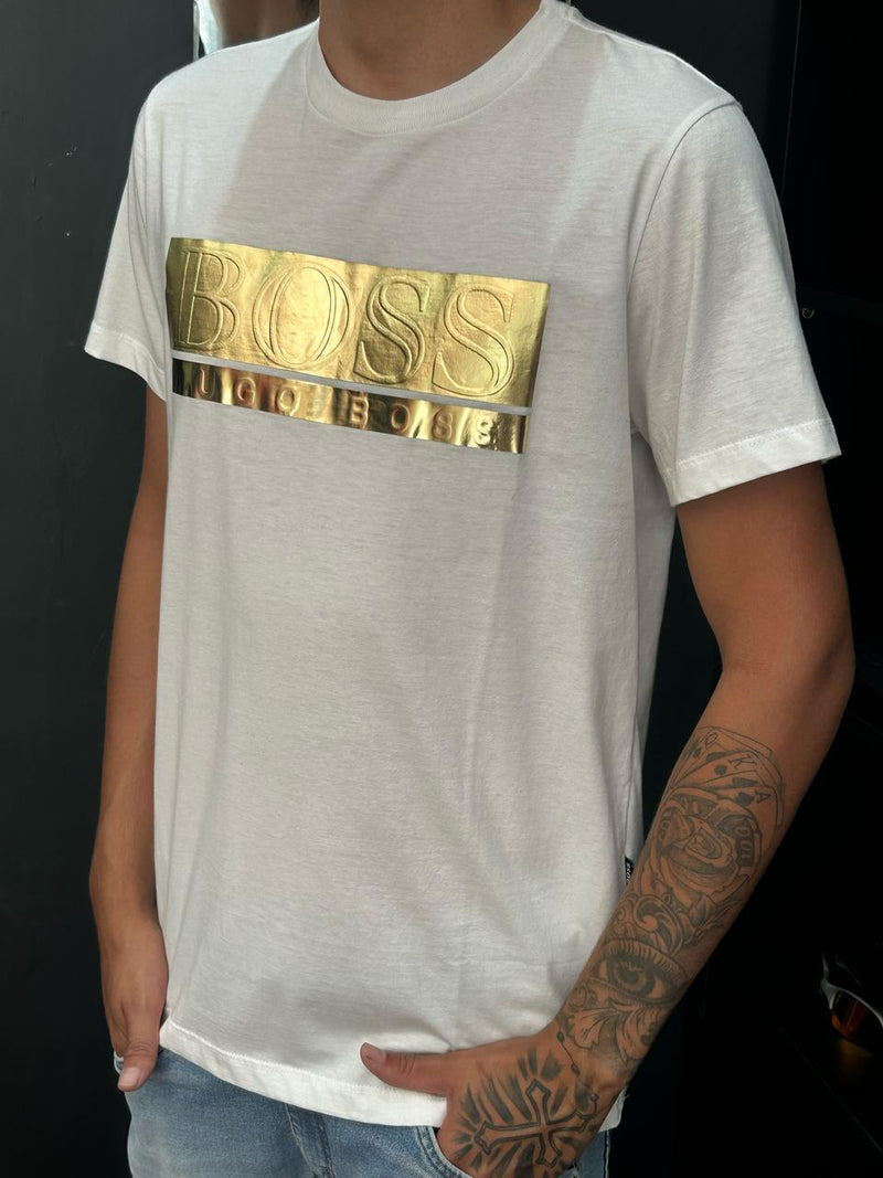 Camiseta Hugo Boss - Branca