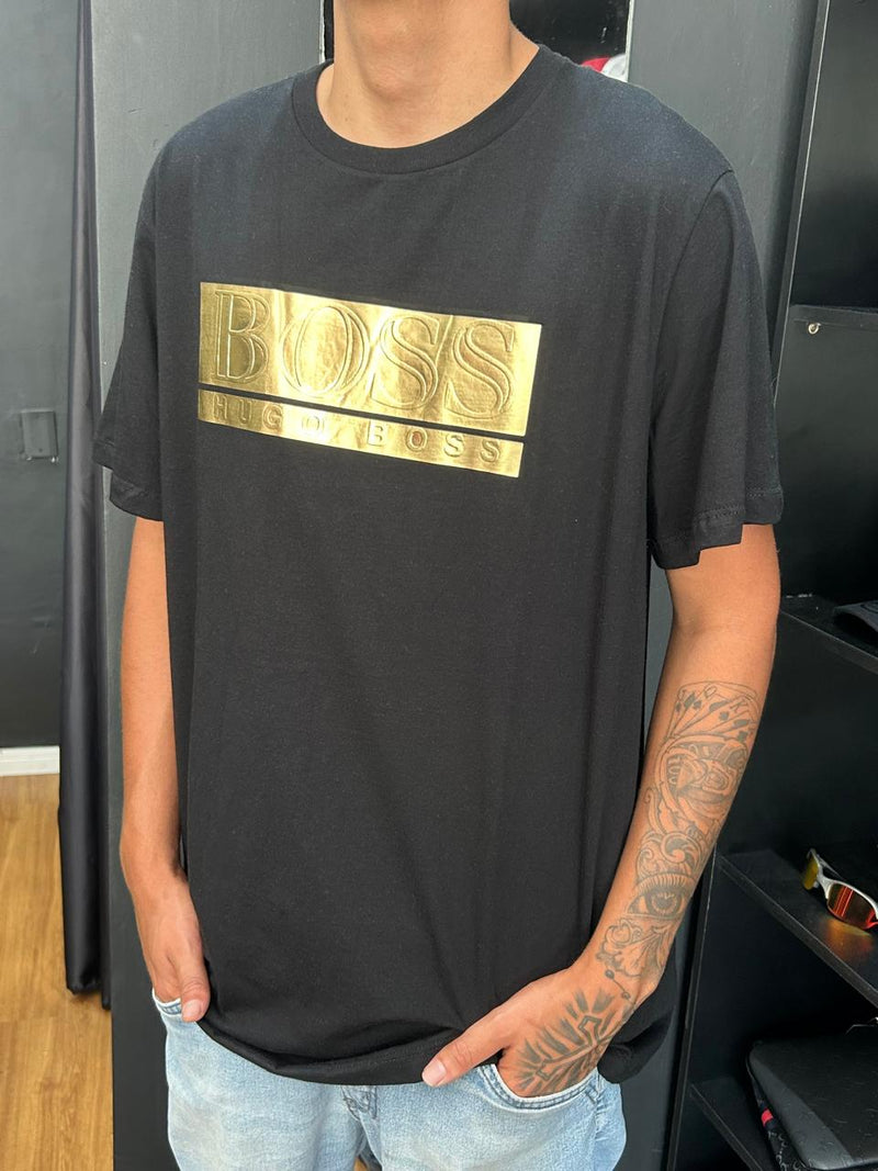 Camiseta Hugo Boss - Preta