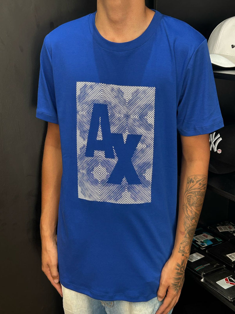 Camiseta Armani - Azul