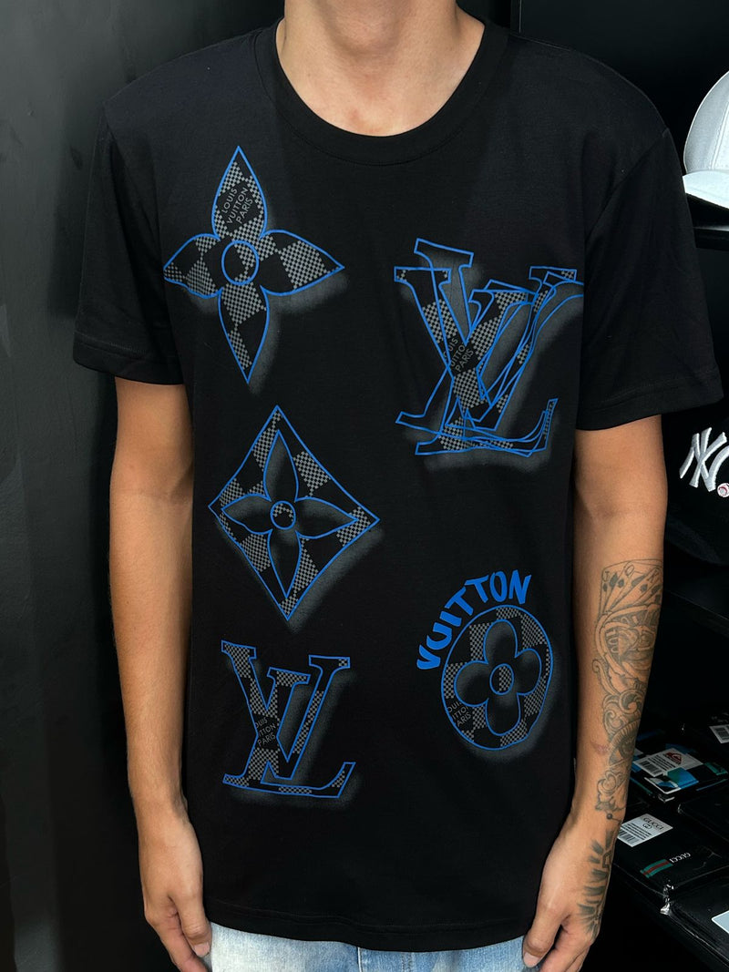 Camiseta Louis Vuitton - Preta